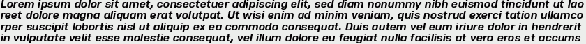 Nuber ExtraBold Italic