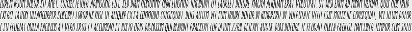 Aracne Ultra Condensed Regular Italic