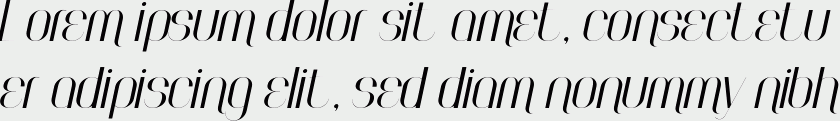 Faddish bold italic