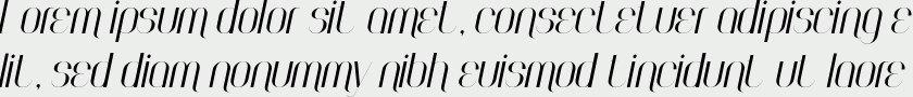 Faddish bold italic