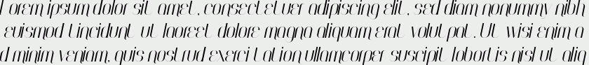 Faddish bold italic