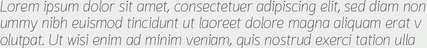 Lounge Thin Italic