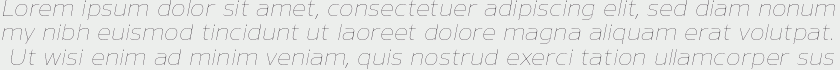 Nauman Thin Italic