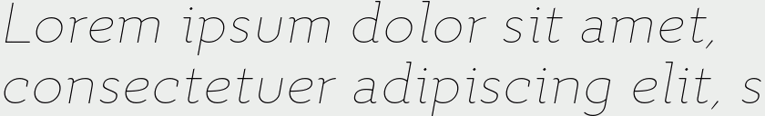 Quiza Pro Thin Italic