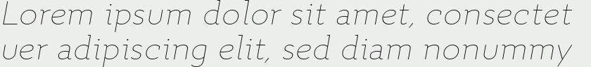 Quiza Pro Thin Italic