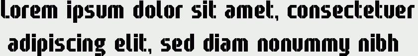 Superbix Condensed Stencil