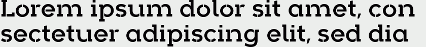 Arkibal Serif Stencil Regular