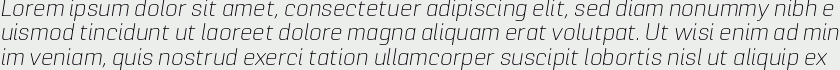 Pancetta Pro ExtraLight Italic