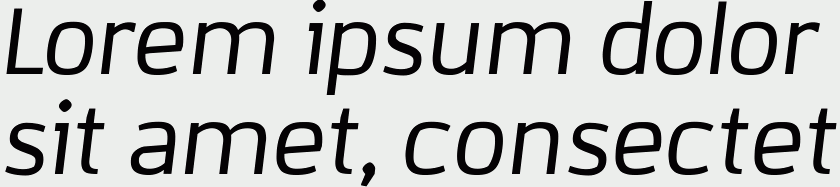 Korpo Sans italic