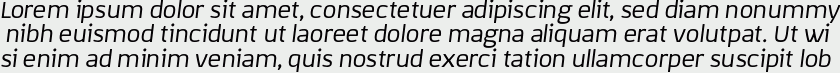 Korpo Sans italic