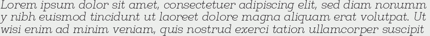 Egalite Thin Italic