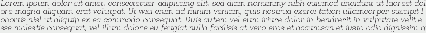 Egalite Thin Italic