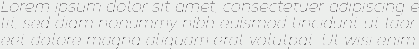 Corbert Thin Italic