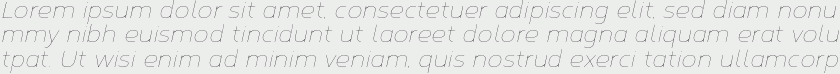 Corbert Thin Italic
