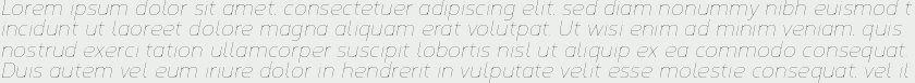 Corbert Thin Italic