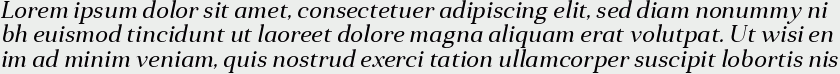 Anglecia Pro Text Italic