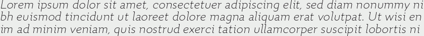 Quiza Pro ExtraLight Italic