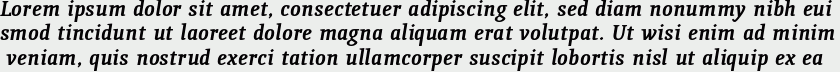 Quiroga Serif Bold Italic