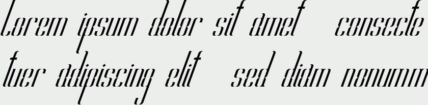 Hiroshi italic