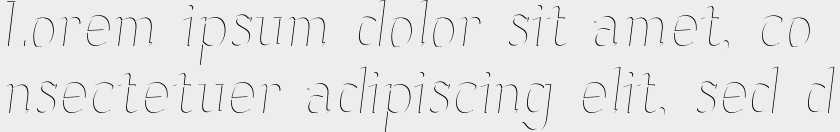 Sonten-Highlight Layer Italic