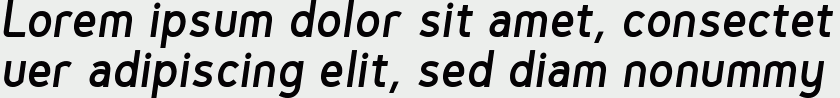 Genius Semibold Italic