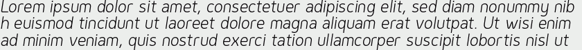 Genius Light Italic