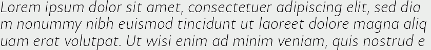 Samo Sans Pro Thin Italic