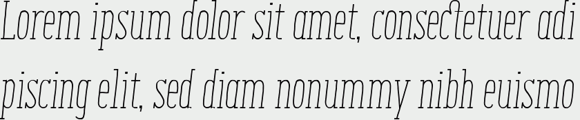 ENYO Slab Light Italic