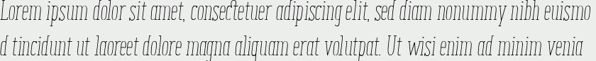 ENYO Slab Light Italic