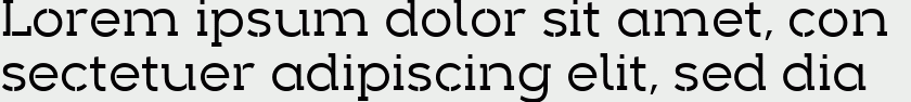 Arkibal Serif Stencil Medium