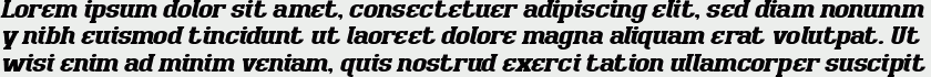 Bigboy black italic