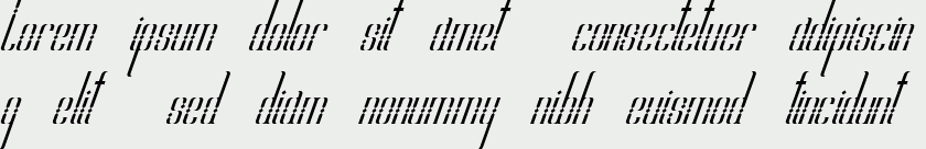 Hiroshi deco italic