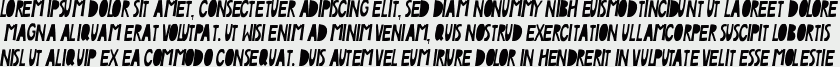 ThereYouGo Extra-condensed DemiBold Italic