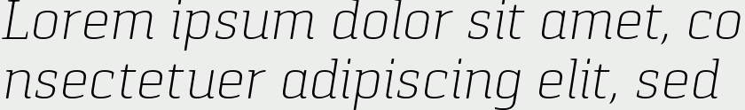 Pancetta Serif Pro ExtraLight Italic