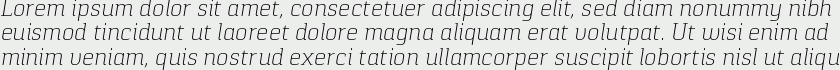 Pancetta Serif Pro ExtraLight Italic