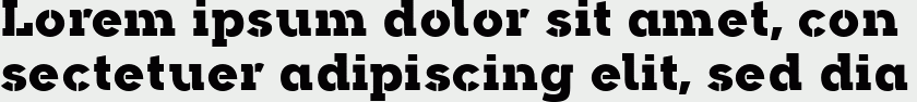 Arkibal Serif Stencil Heavy