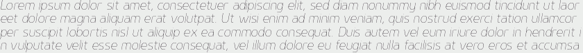 Genius Thin Italic