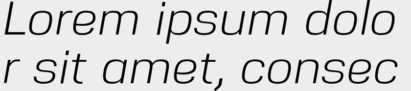 Nuber Italic