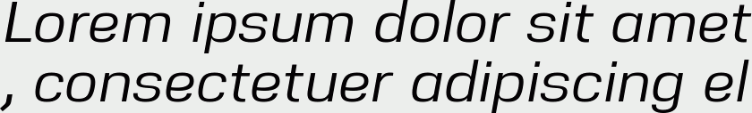 Nuber Medium Italic