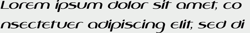 Cobono regular italic