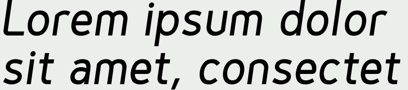 Genius Medium Italic