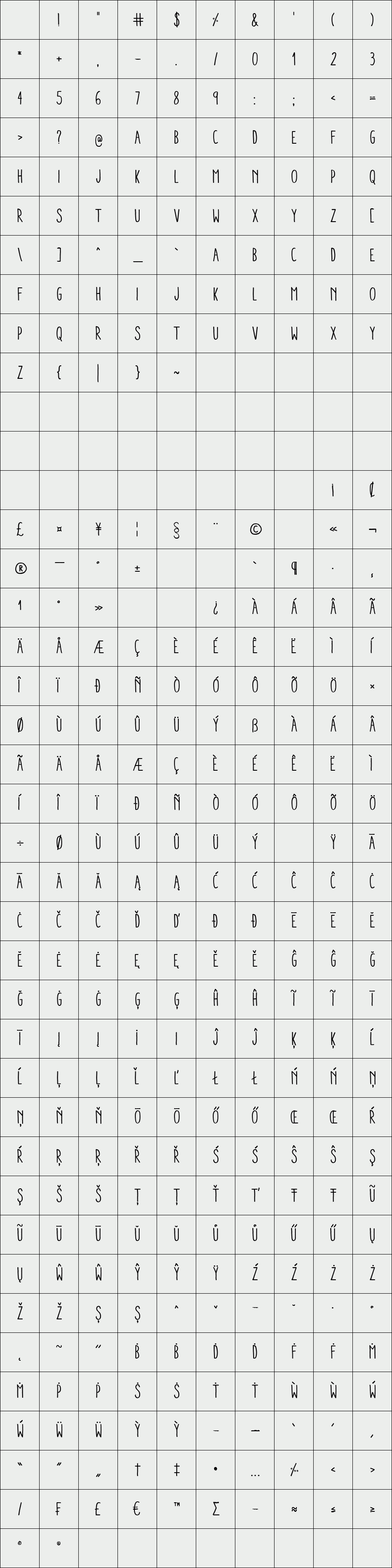 Aracne Condensed Regular