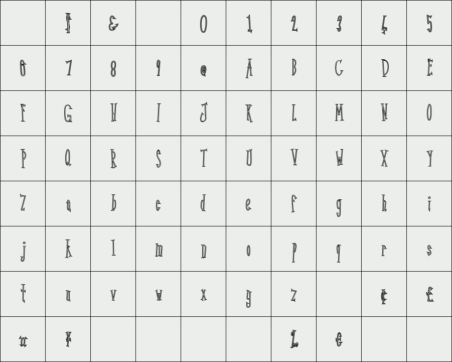 Kunang-Kunang Outline