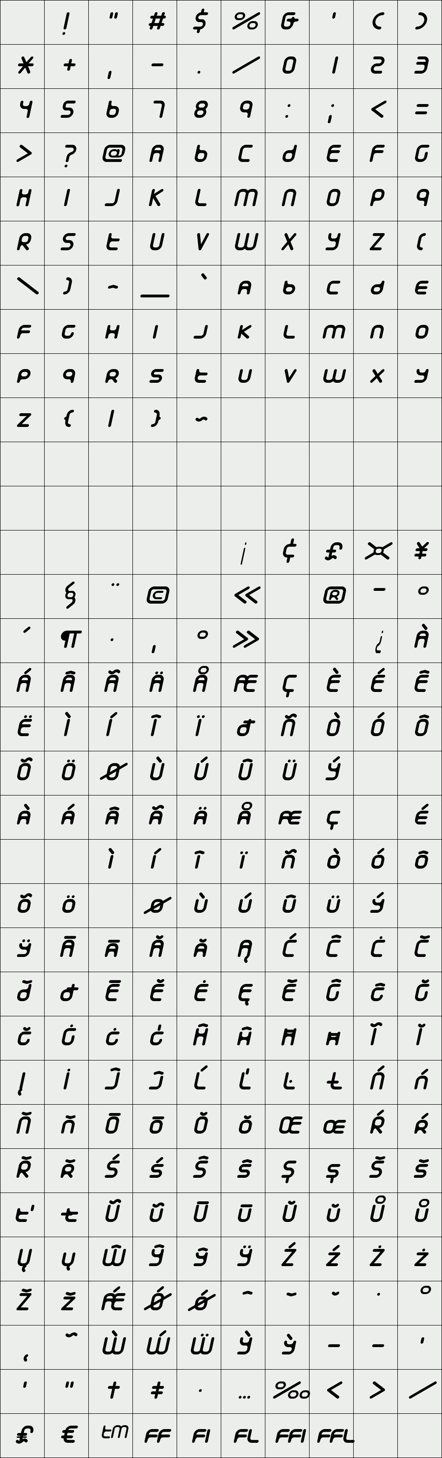 Cogumelo Bold Italic