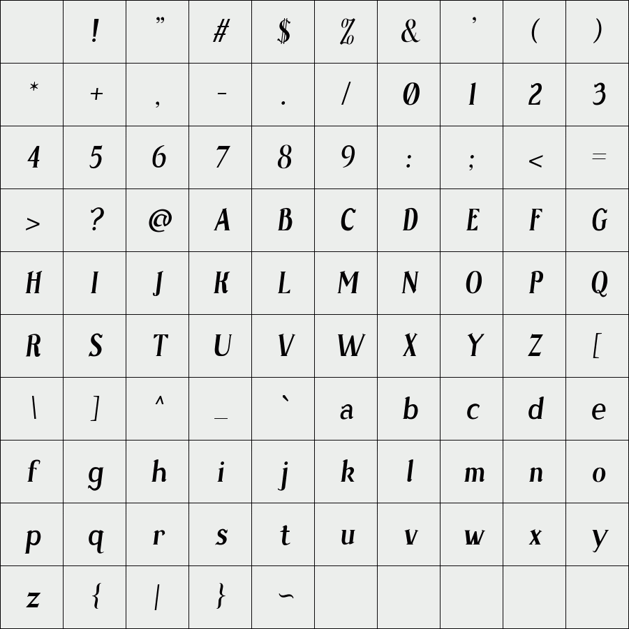 Sonten-Italic