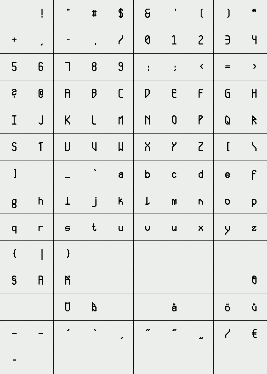 Monocrane Mono Bold