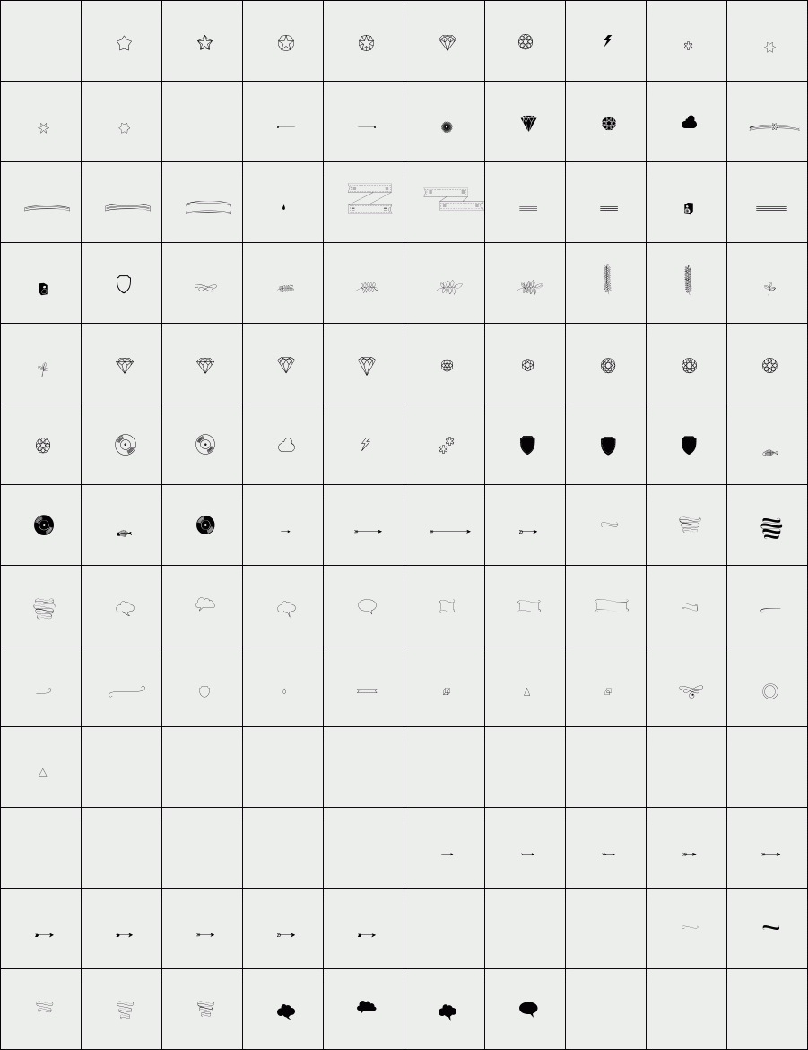 The Carpenter Pictograms