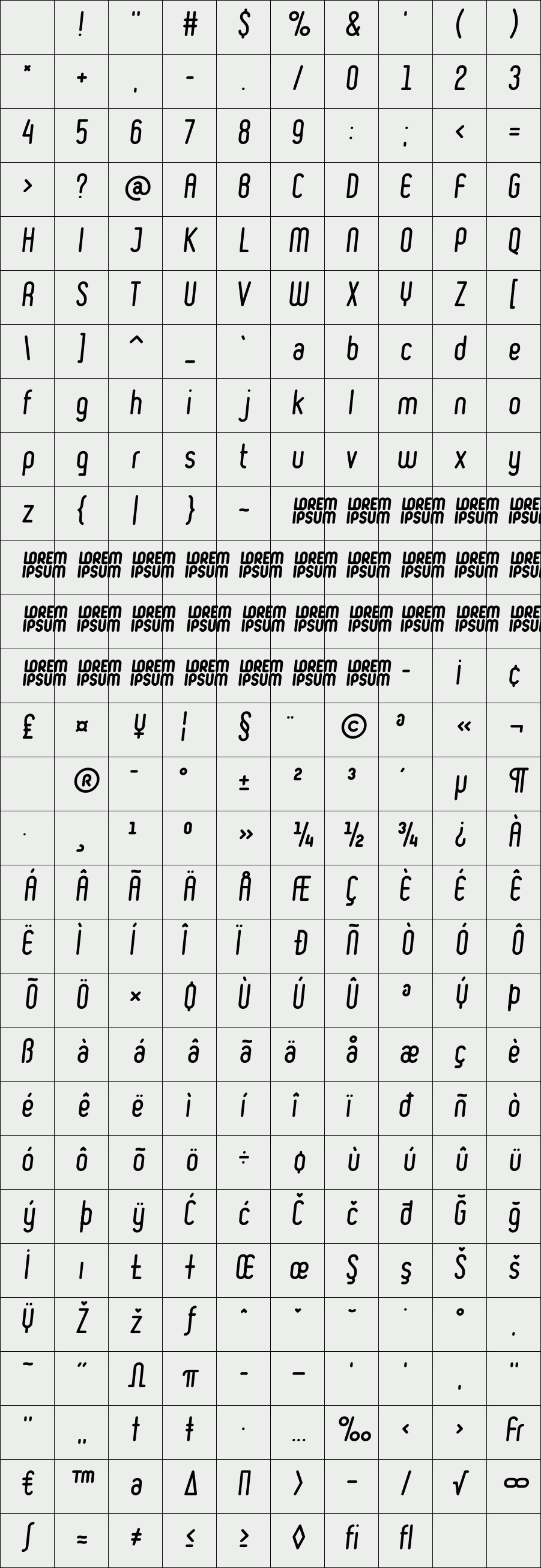 Ruler Italic