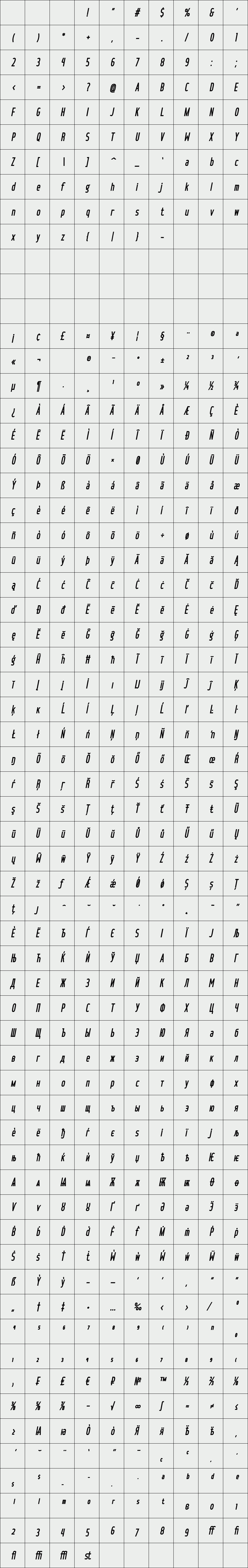 Hinton Bold Italic