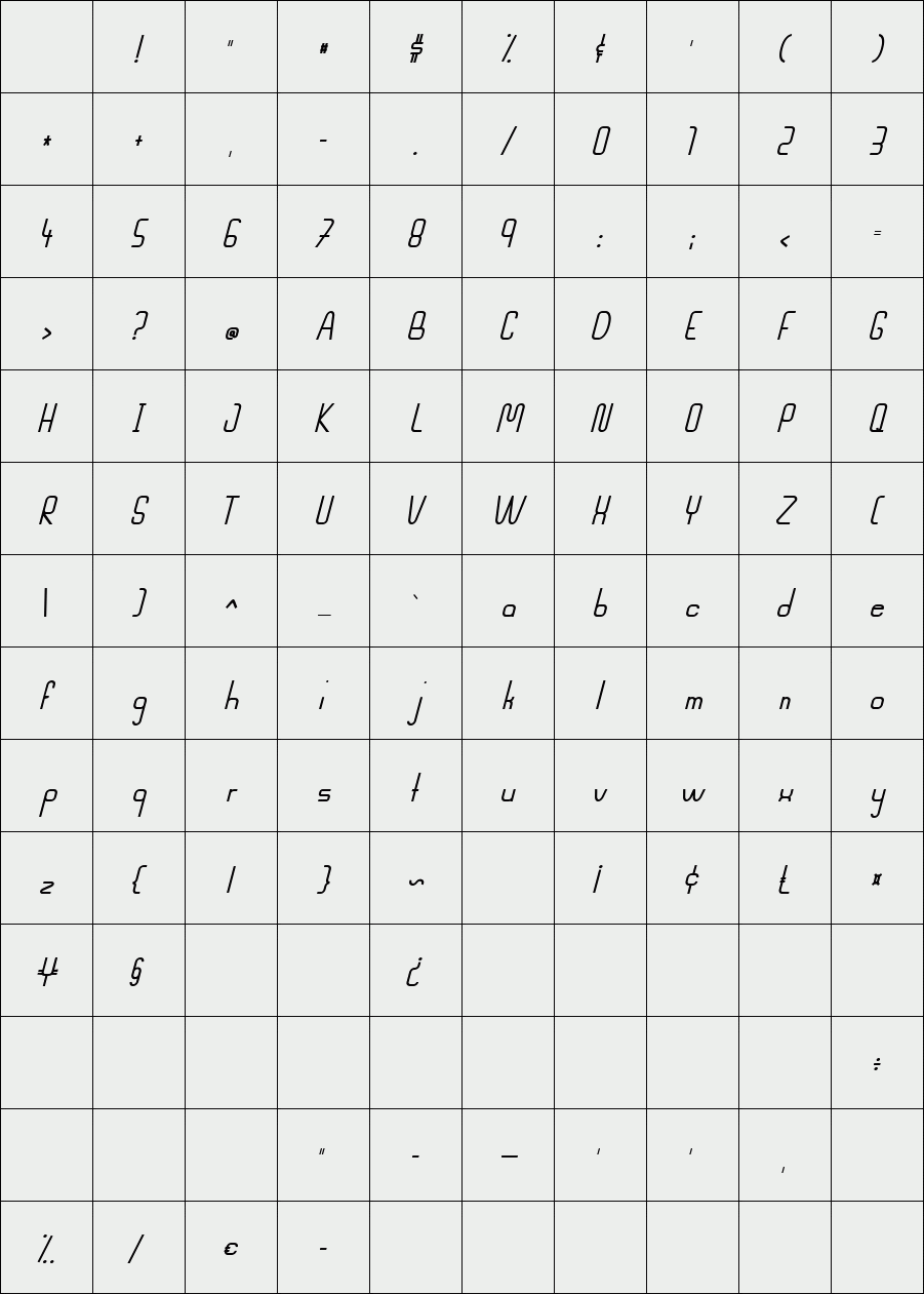 Mahsuri Italic